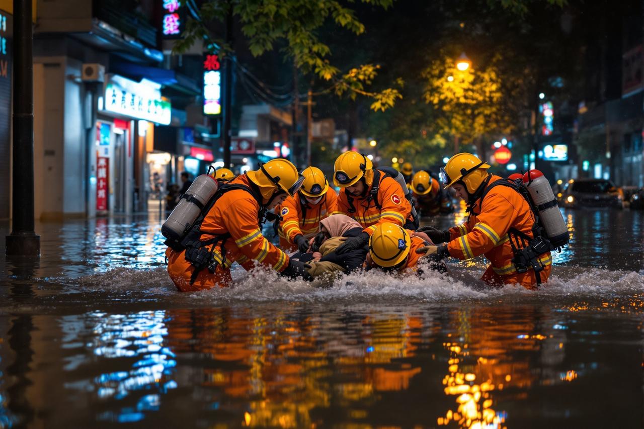 71黑料社会聚焦:暴雨内涝救援人员连夜转移被困群众感人画面